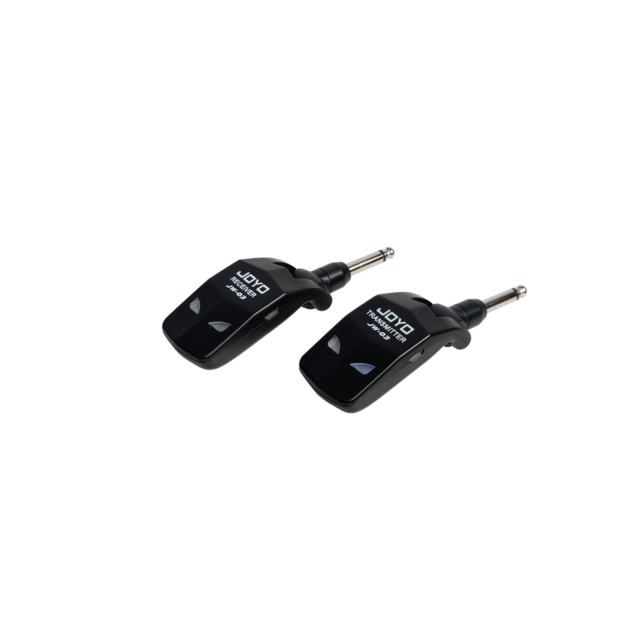 JOYO 24GHz Wireless Guitar System 4 Channels Rechargeable Audio Wireless Transmitter Receiver for Guitar Bass Electric Instruments JW-03