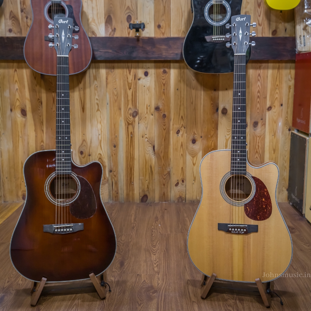 Buy Cort Mr5000e Semi Acoustic Guitar online in India