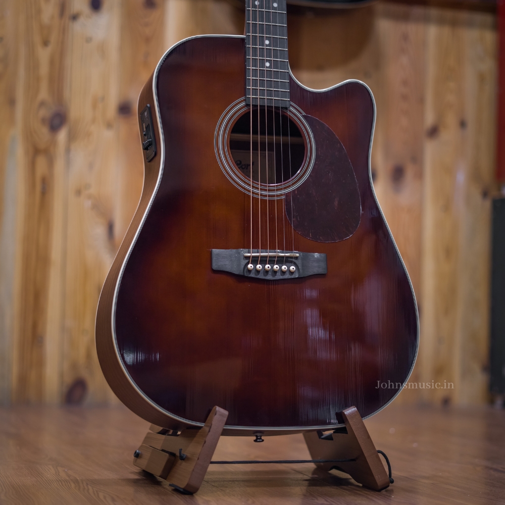 Buy Cort Mr5000e Semi Acoustic Guitar online in India