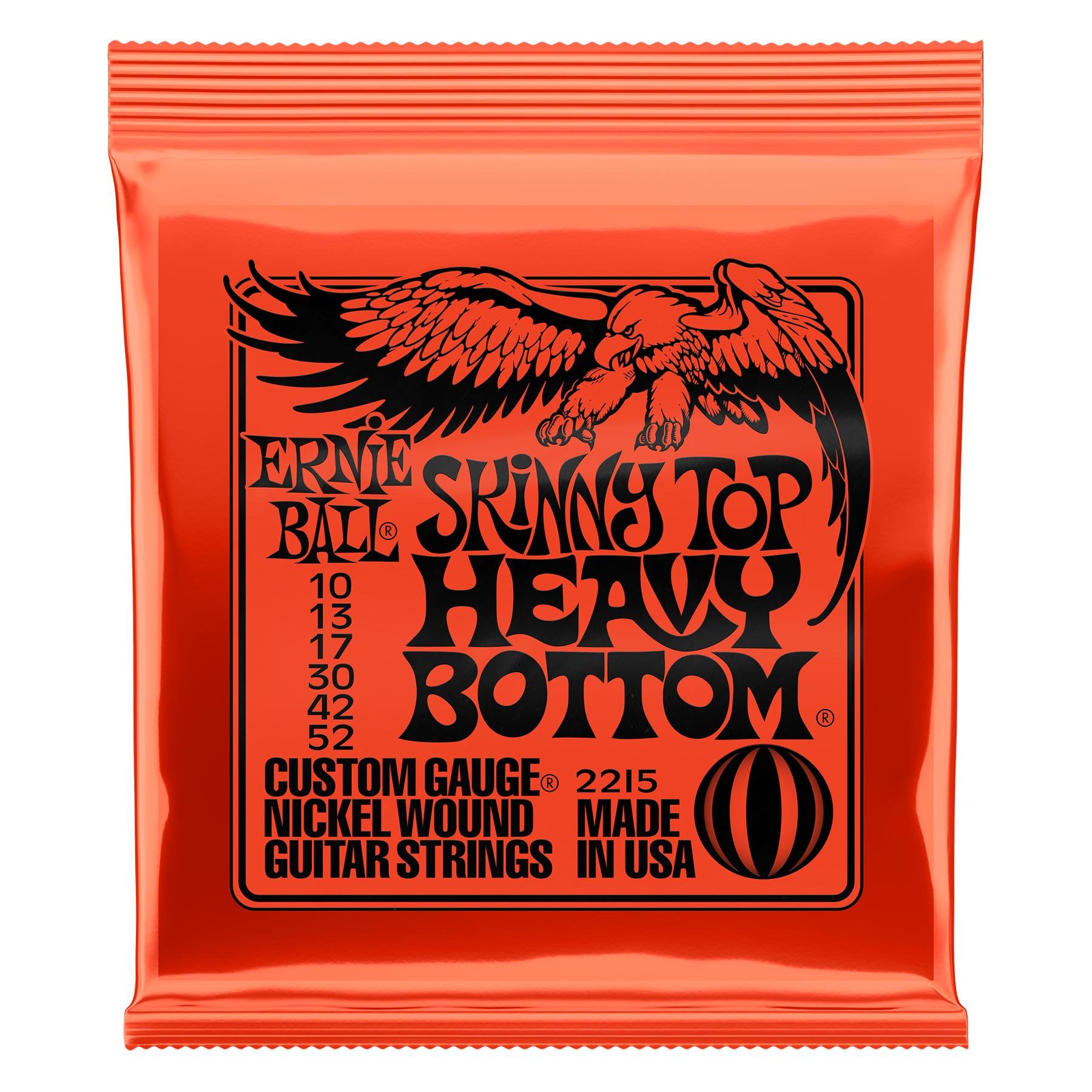 Ernie Ball 2215 Nickel Skinny TopHeavy Bottom Electric Guitar Strings
