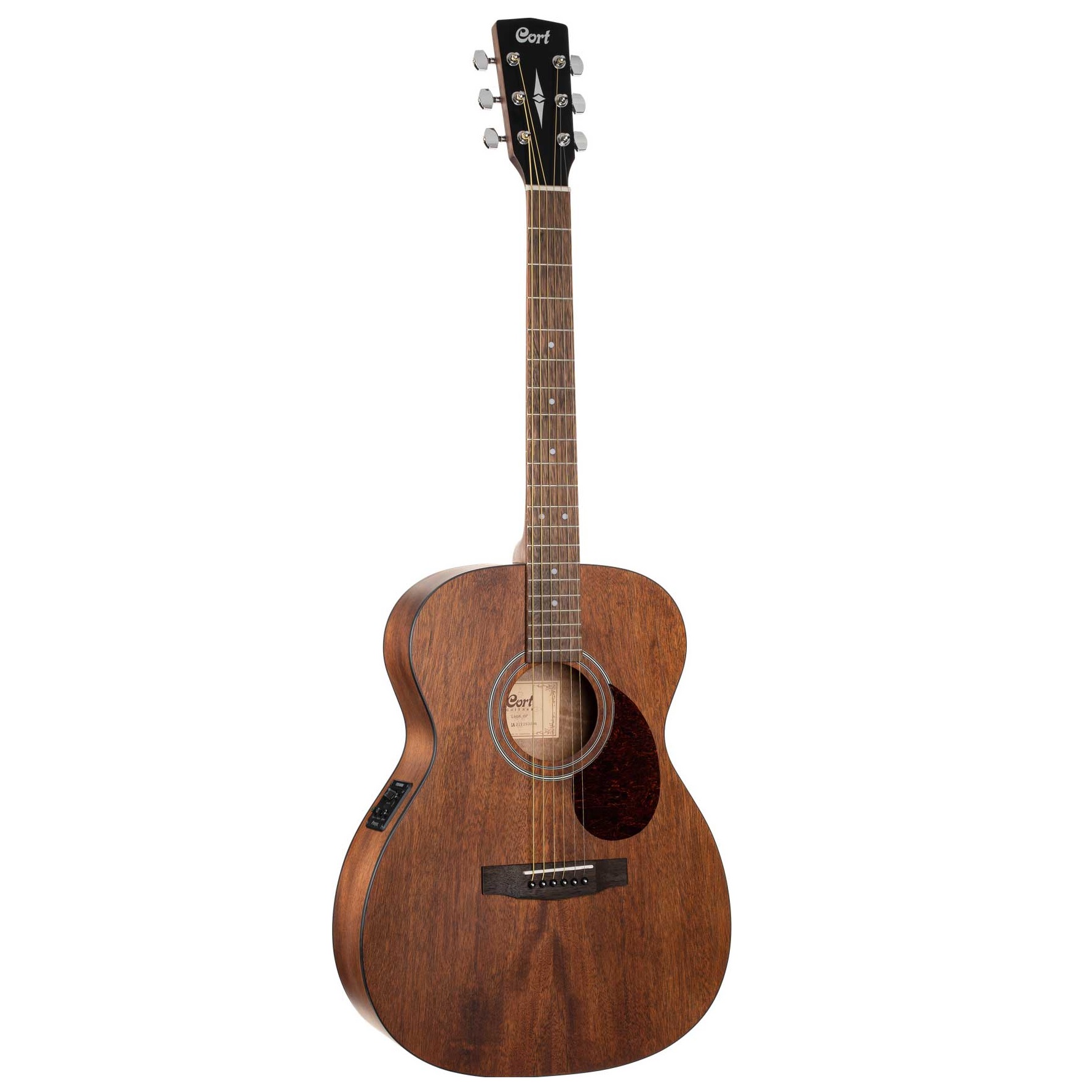 Cort L60MF-OP Mahogany Electro Acoustic Guitar Online price in India on Johns music