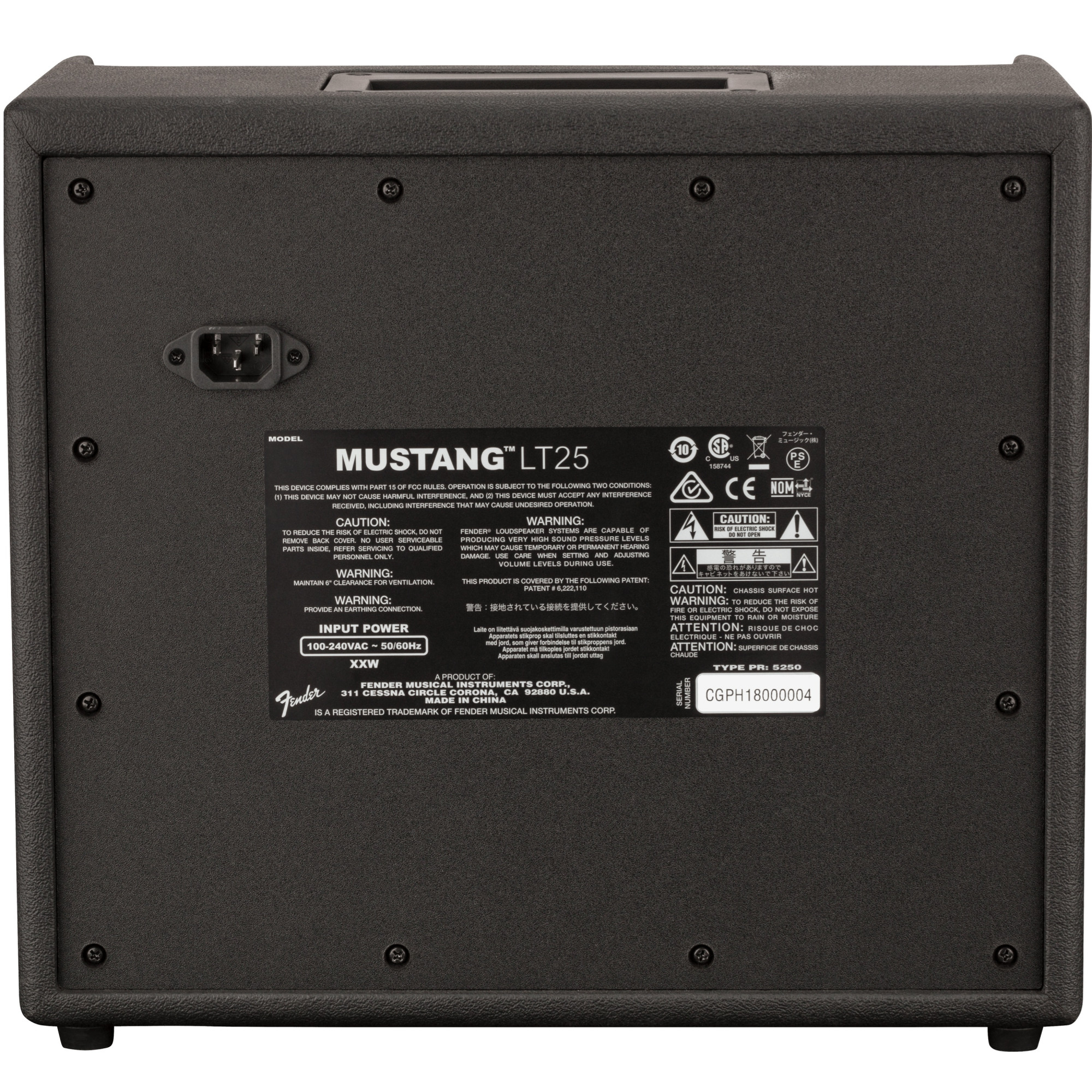 Fender Mustang LT25 25 watts Combo Guitar Amplifier online in India at johnsmusicin at the lowest price Online price in India