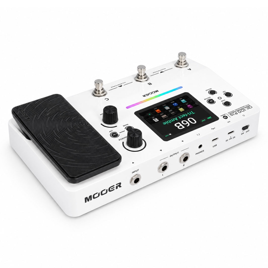 Mooer GE100 Pro Guitar Multi-Effects Processor online in India at johnsmusicin at the lowest price Online price in India