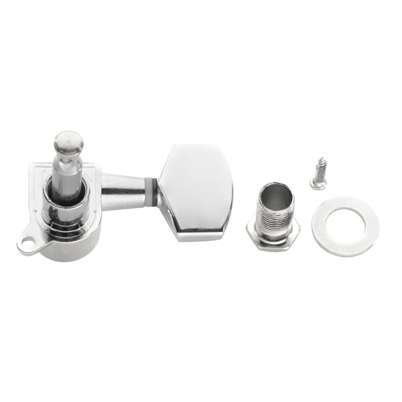 STAGG SP-MHWS-CH 33 ACEL DIECAST MACHINE HEADS SET CHROME Online price in India