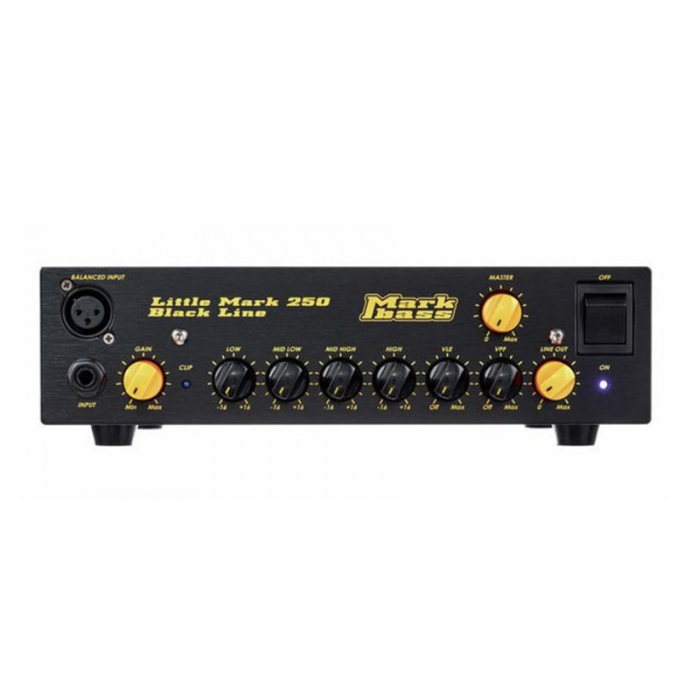 Image of Markbass Little Mark 250 Black Line Bass Amplifier Head