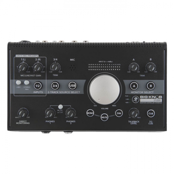 Mackie Big Knob Studio Monitor Controller and Interface online in India at johnsmusicin at the lowest price Online price in India