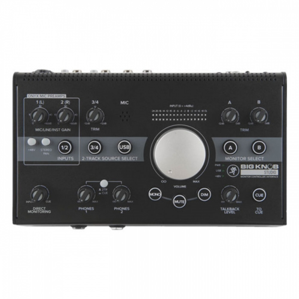 Image of Mackie Big Knob Studio Monitor Controller and Interface