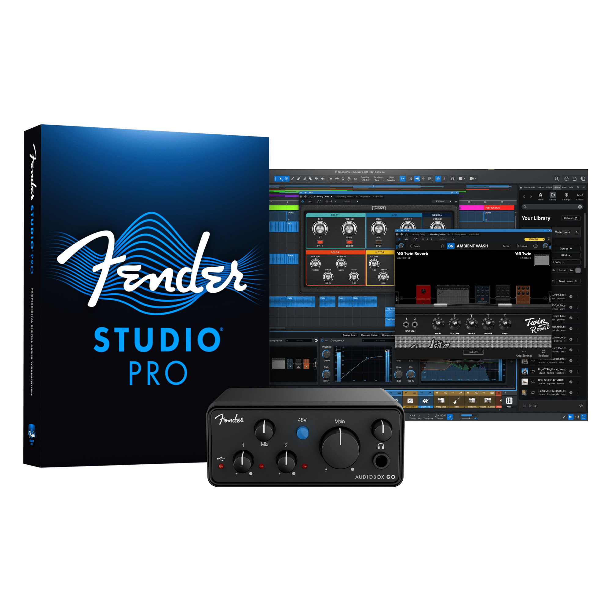 Fender Studio Pro AudioBox Go online in India at johnsmusicin at the lowest price Online price in India