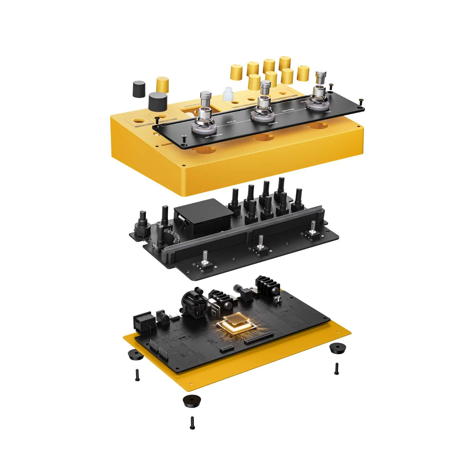 Donner Acoustic Guitar Multi-Effects Pedal APL online in India at johnsmusicin at the lowest price Online price in India