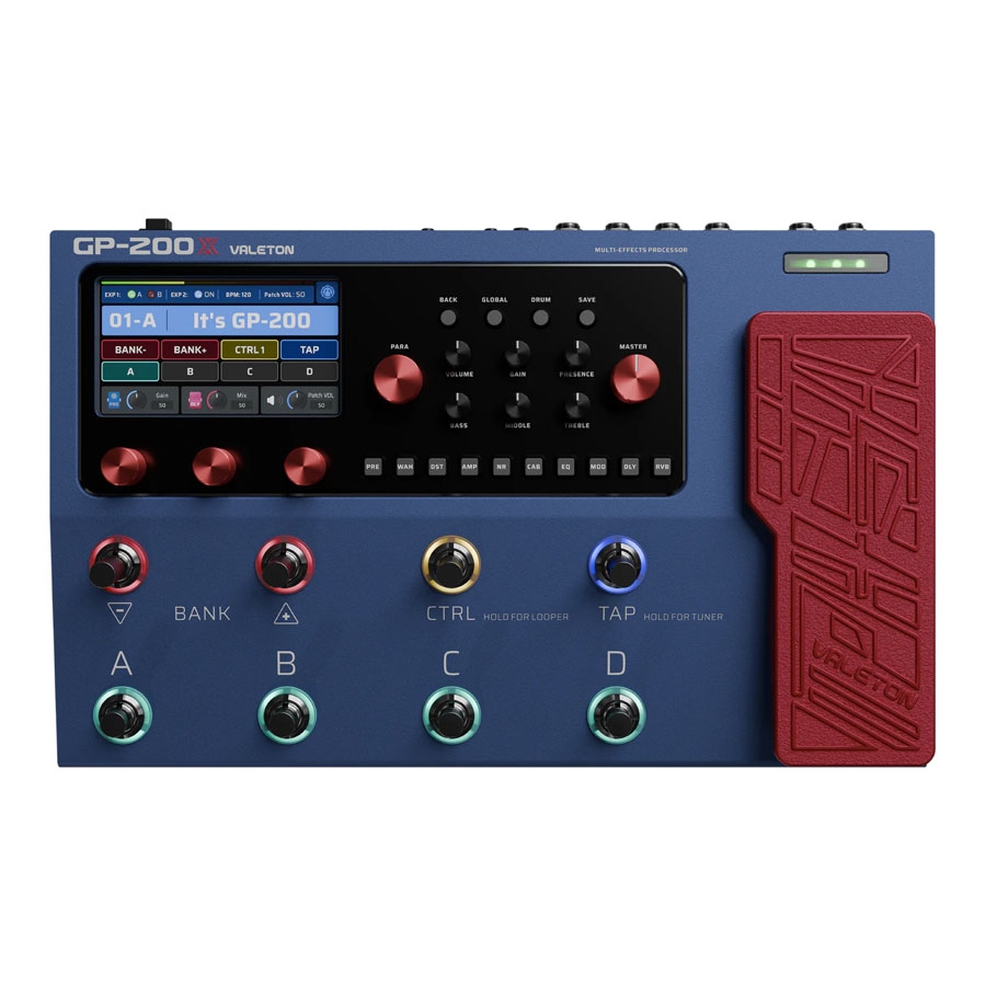 Valeton GP-200X Guitar Multi Effect Processor online in India at johnsmusicin at the lowest price Online price in India