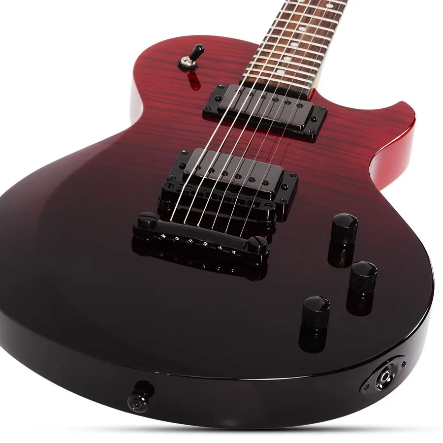 Schecter Solo-II Standard Electric Guitar Blood Burst online in India at johnsmusicin at the lowest price Online price in India