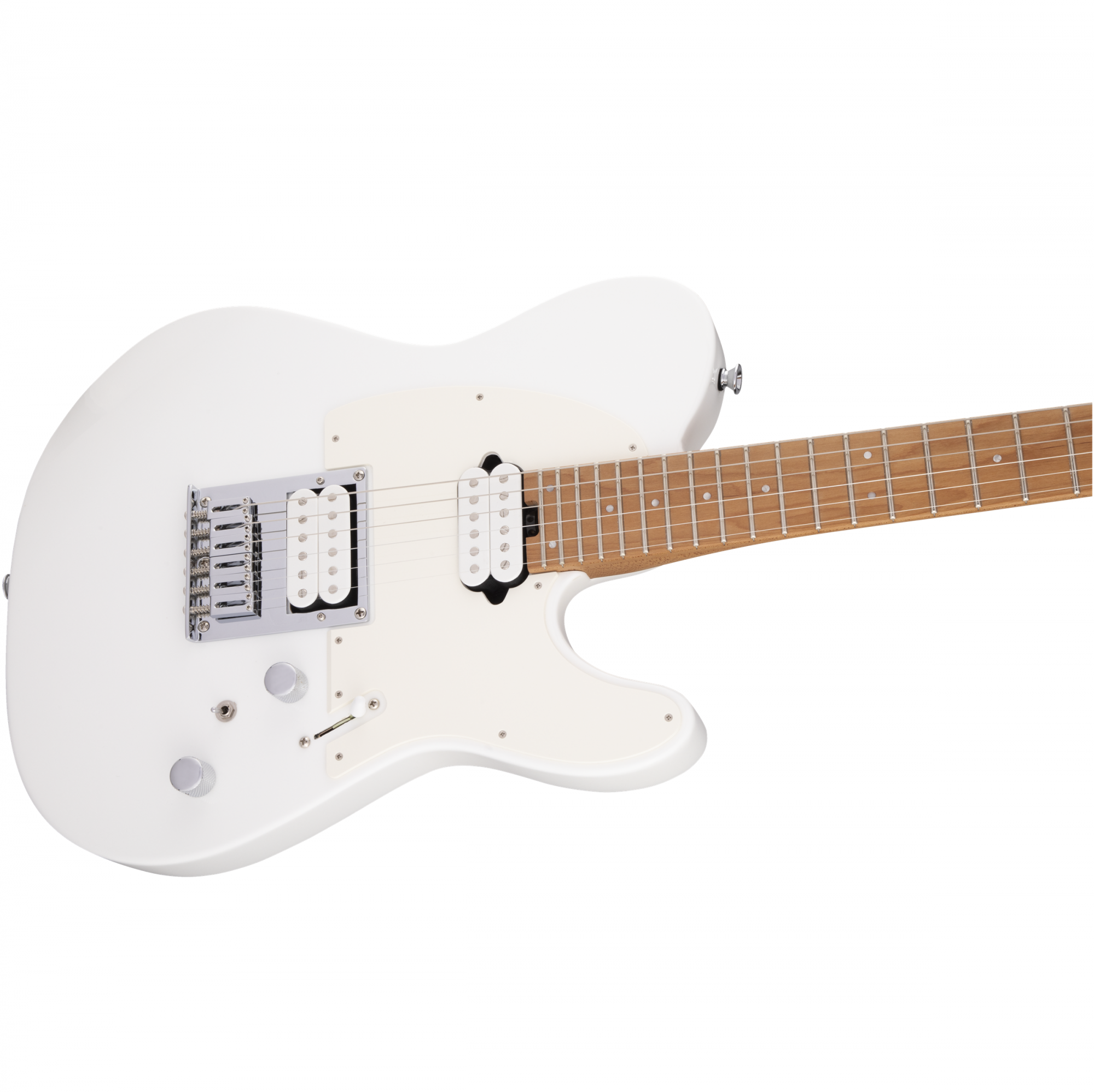 Charvel Pro Mod So Cal Style 2 24 HH HT CM caramelized Maple fingerboard Snow white Electric Guitar Online price in India