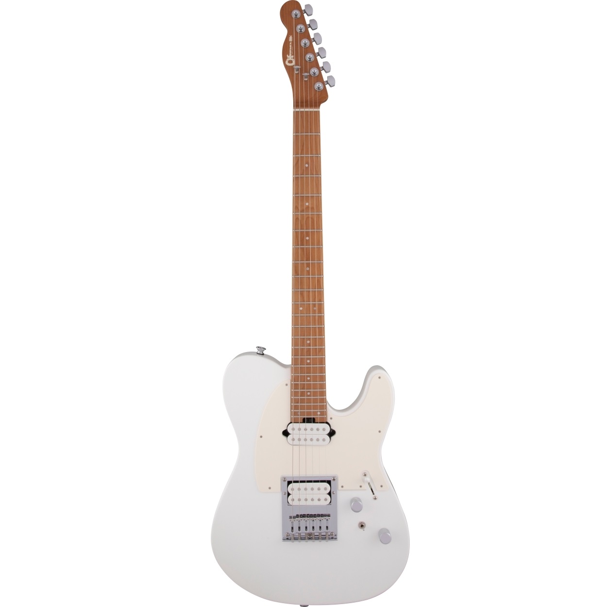 Charvel Pro Mod So Cal Style 2 24 HH HT CM caramelized Maple fingerboard Snow white Electric Guitar Online price in India