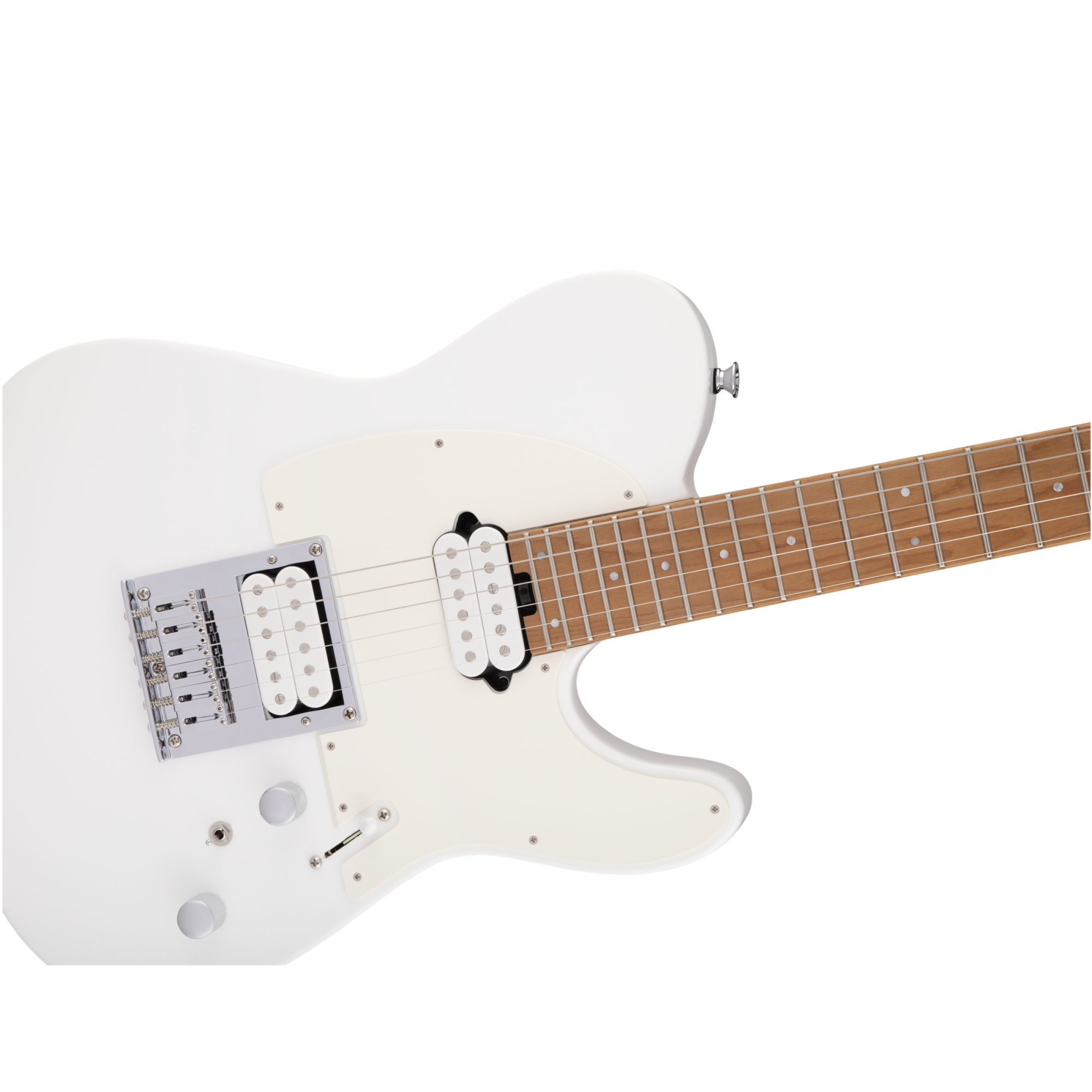 Charvel Pro Mod So Cal Style 2 24 HH HT CM caramelized Maple fingerboard Snow white Electric Guitar Online price in India