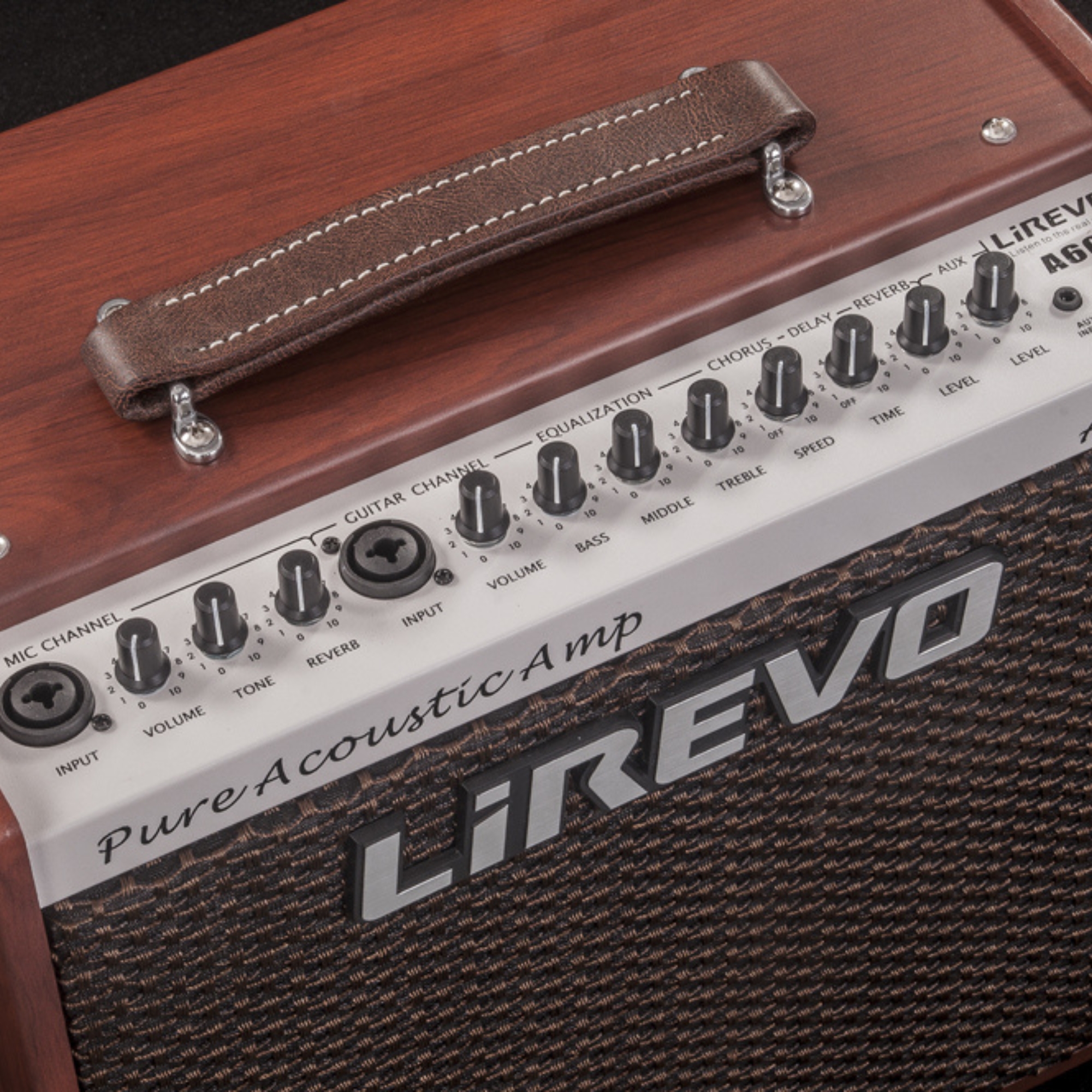 Lirevo A60 60W Acoustic Guitar Amplifier online in India at johnsmusicin at the lowest price Online price in India