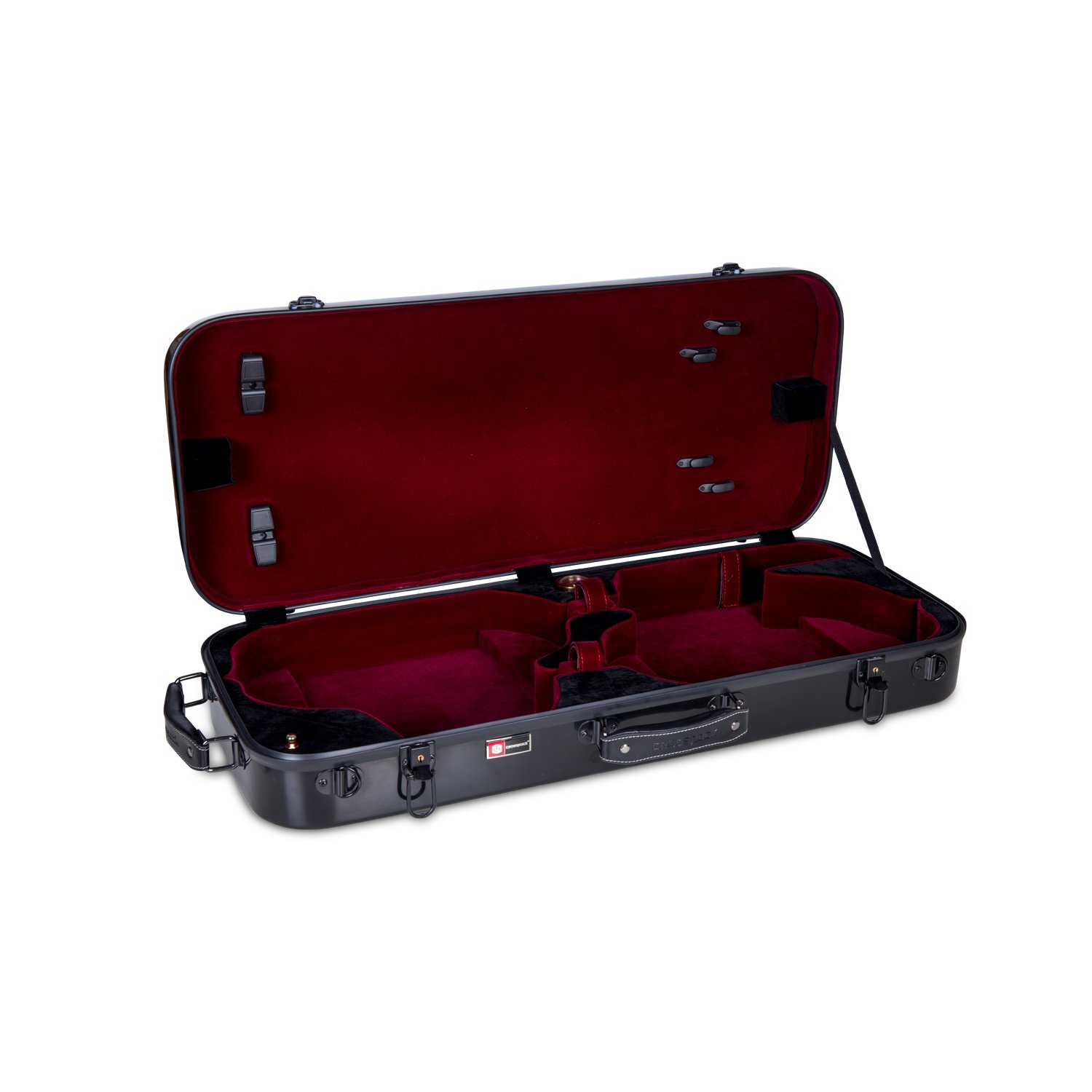 Crossrock double violin fiberglass case online price in India