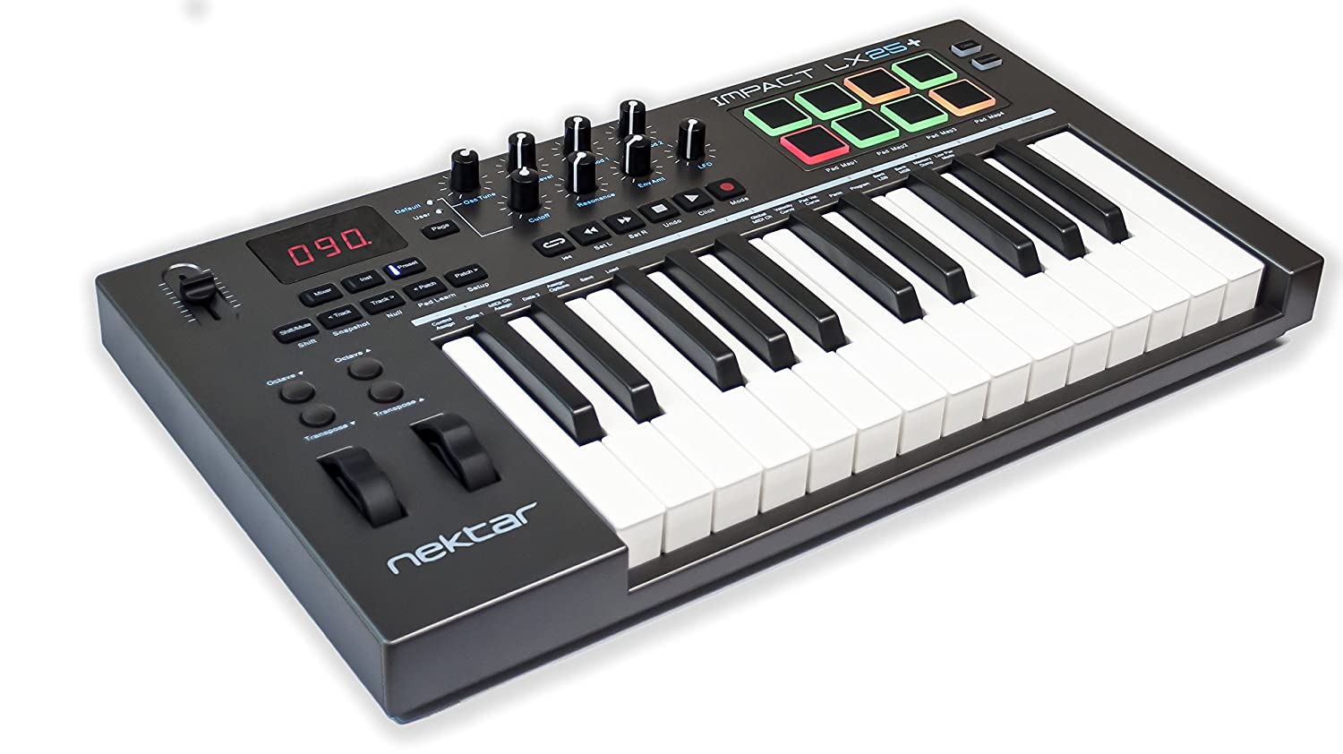 nektar lx25 midi keyboard