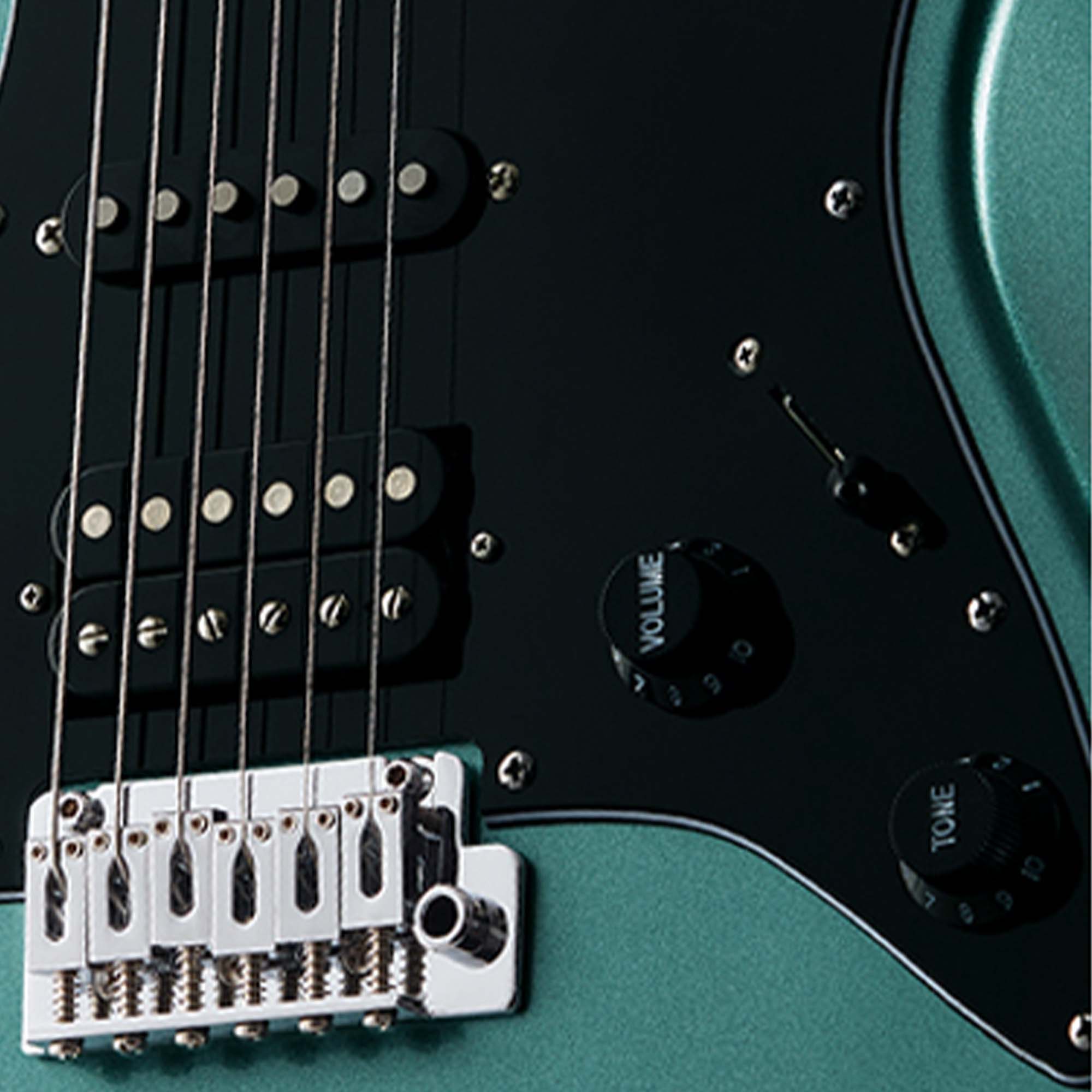 HEX E300G Electric Guitar Metallic Blue Green online in India at johnsmusicin at the lowest price Online price in India