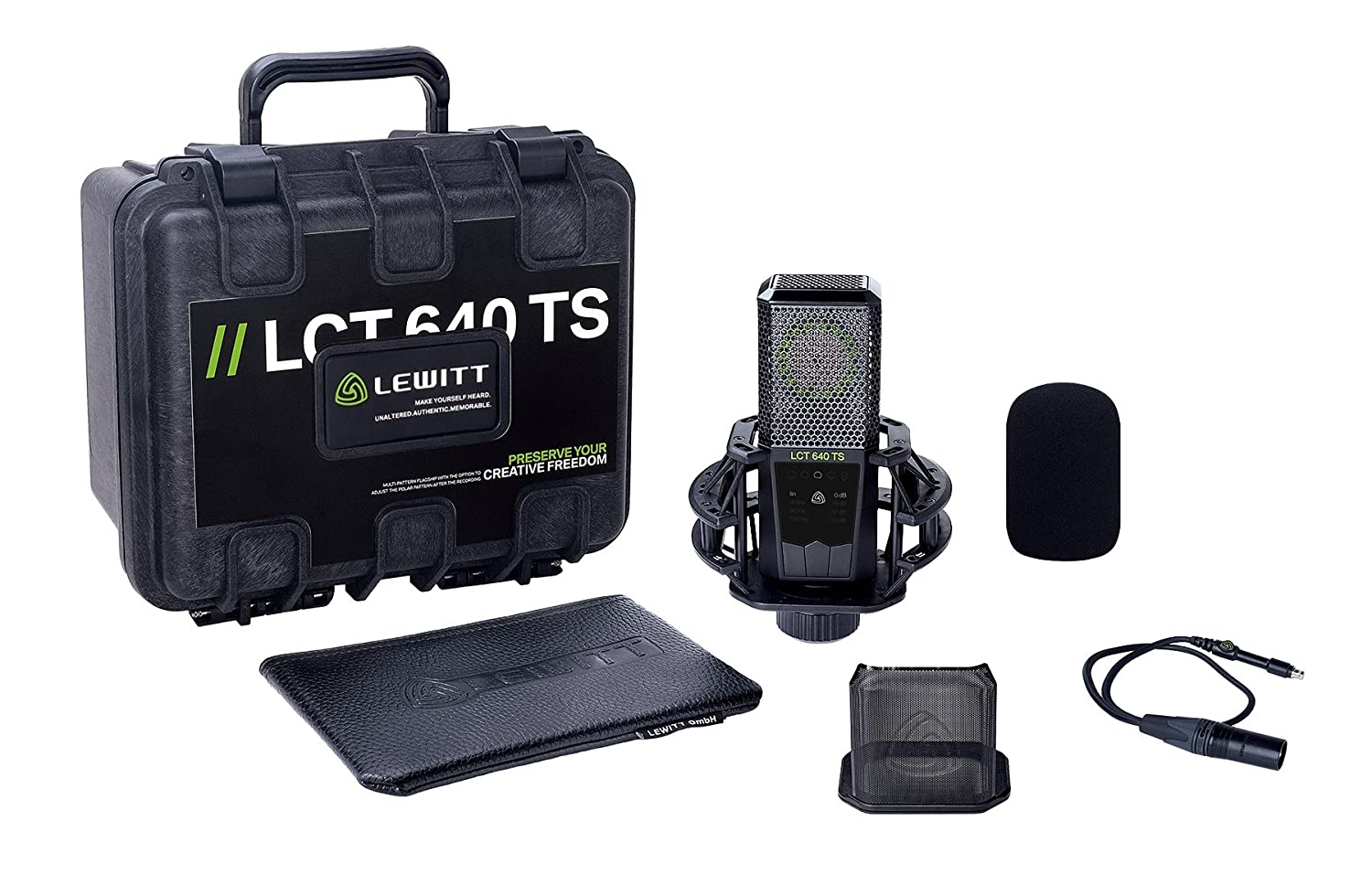 Lewitt LCT-640 TS Multi-Pattern Condenser Microphone