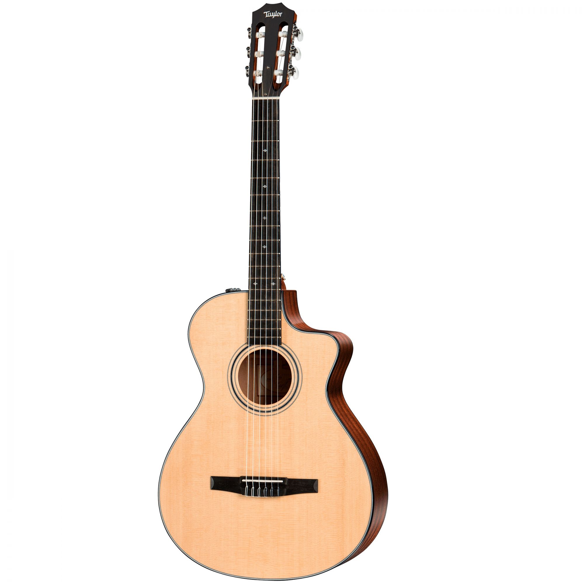 Taylor 312ce-N Grand Concert Nylon-String Acoustic-Electric Guitar