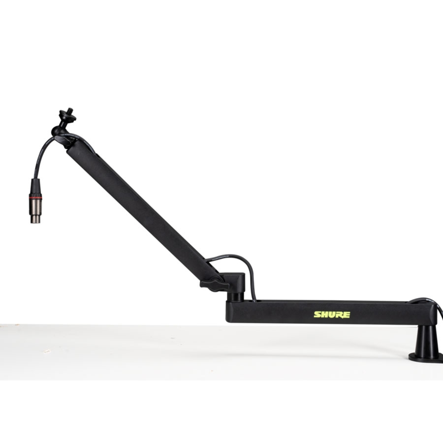 Shure SH-BROADCAST2 Low-Profile Desktop Mic Boom Stand online in India at johnsmusicin at the lowest price Online price in India