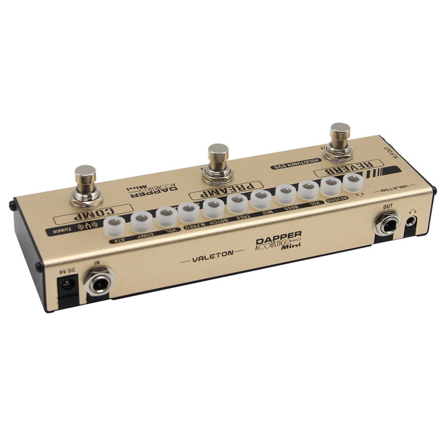 Valeton MES-4 Dapper Acoustic Mini Combined Effect Pedal online in India at johnsmusicin at the lowest price Online price in India