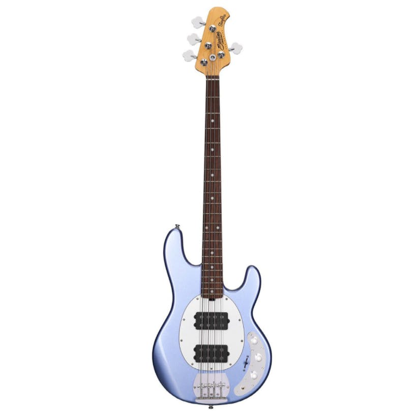 Sterling StingRay Ray4HH Electric Bass Guitar Lake Blue Mettallic