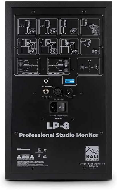 Kali Audio LP 8 Active Near-Field Studio Monitor - Pair