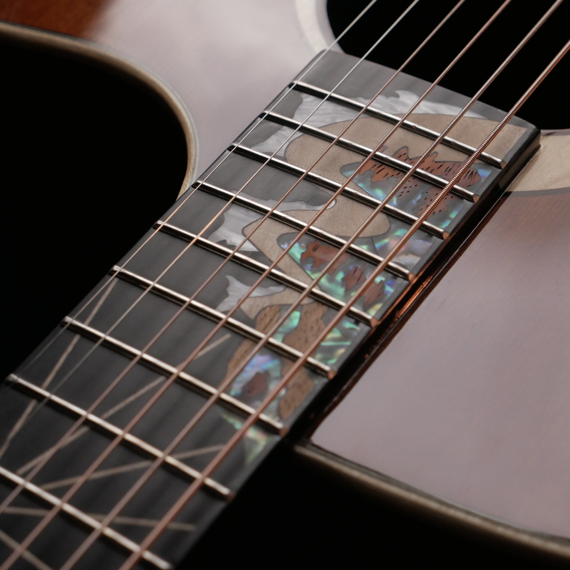 SQOE SQ-PFZL-FG Solid spruce top Acoustic Guitar Vintage Cherry red gloss online in India at johnsmusicin at the lowest price Online price in India