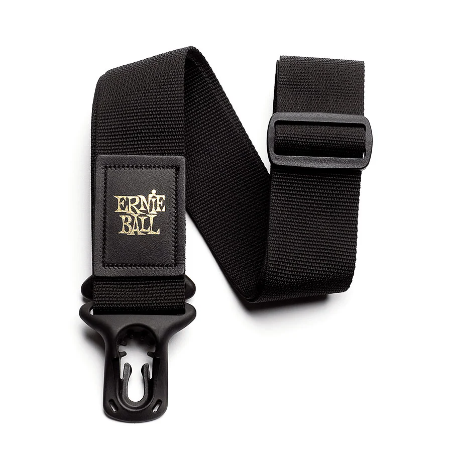 Ernie Ball Black Polylock Strap 4056 online in India at johnsmusicin at the lowest price Online price in India