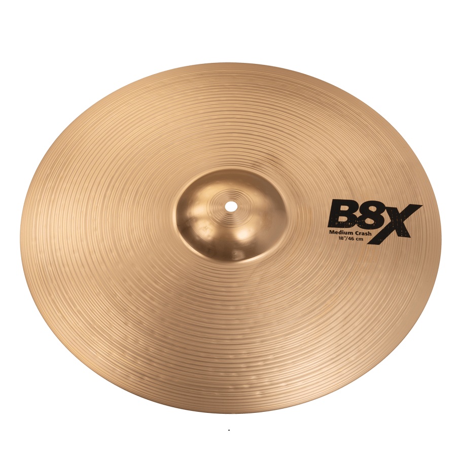 Sabian Cymbals B8X-18 Medium Crash 41808X online in India at johnsmusicin at the lowest price Online price in India