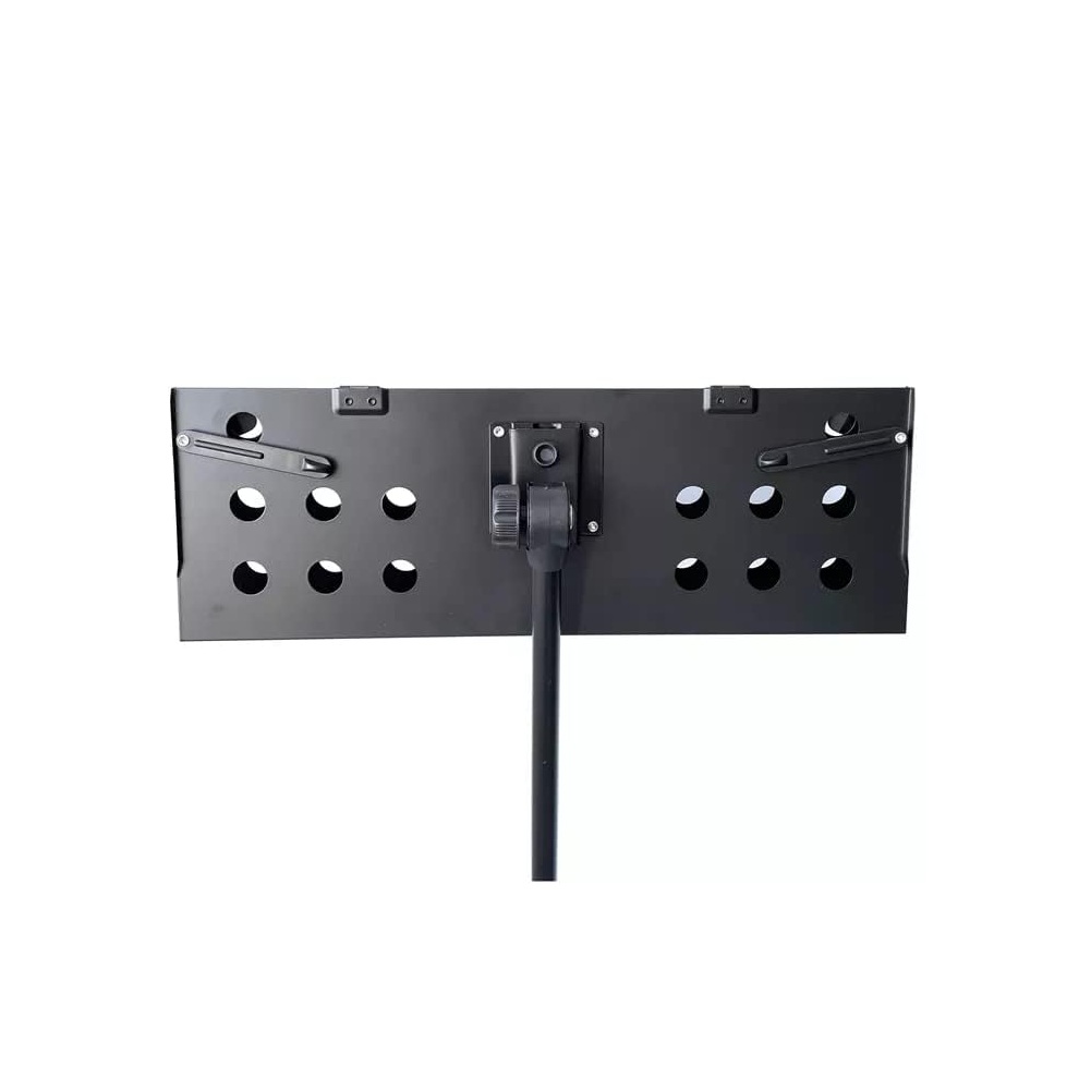 Softline Pro Metal Music Stand Portable and Foldable Professional Perforated Notation Stand online in India at johnsmusicin at the lowest price