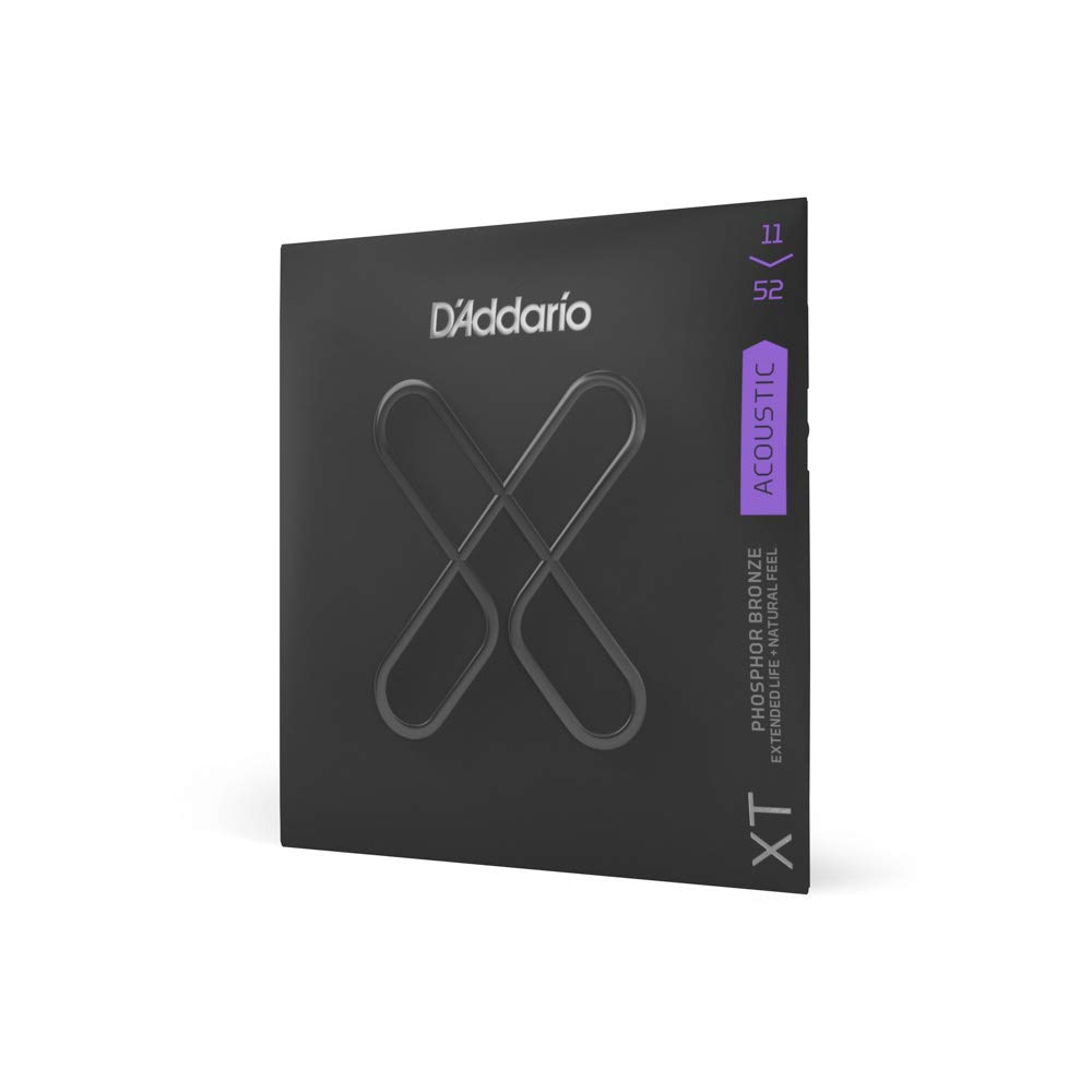 DAddario XT Phosphor Bronze Acoustic Guitar Strings Custom Light 11-52 Online price in India