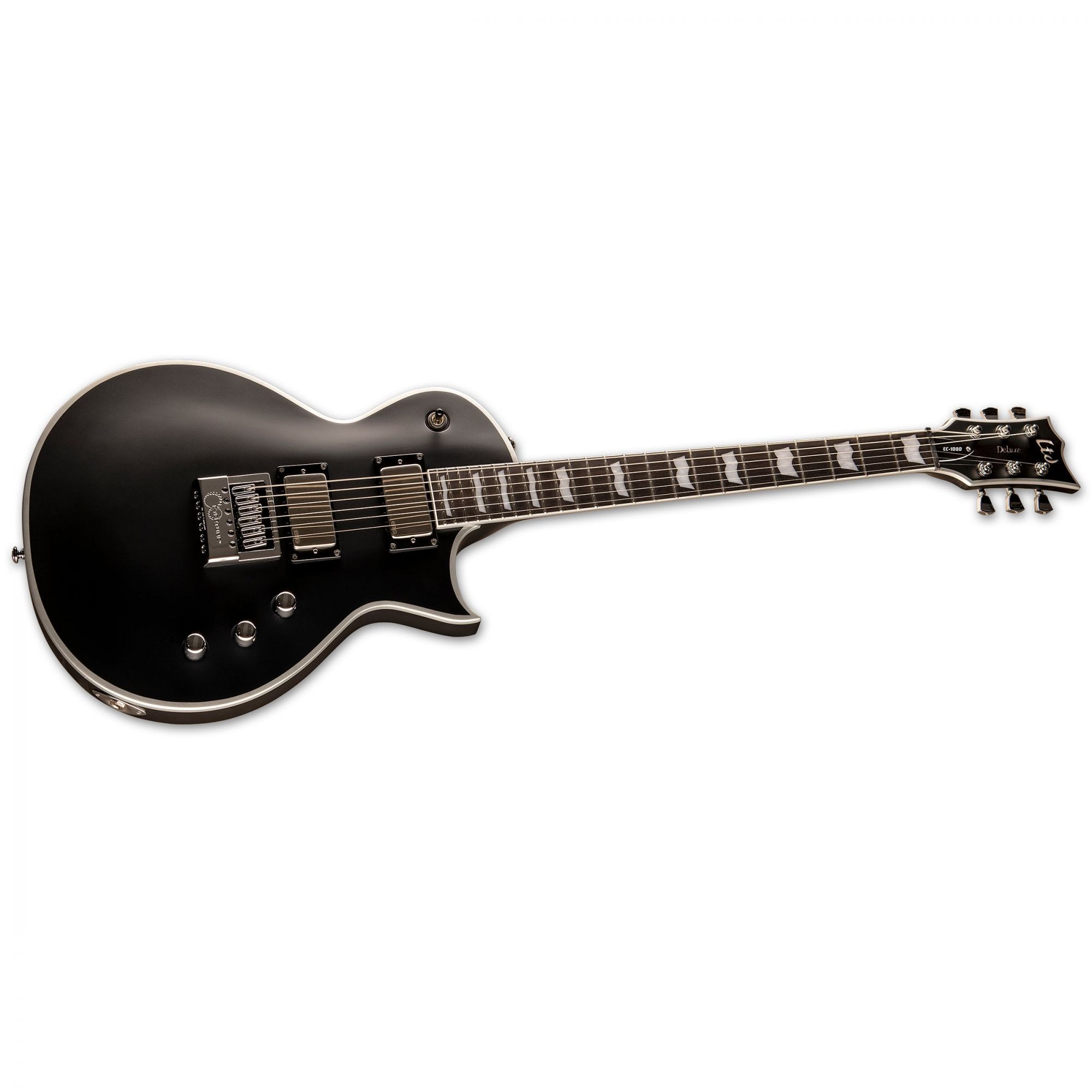 ESP LTD EC-1000 EverTune BB Electric Guitar in Black Satin