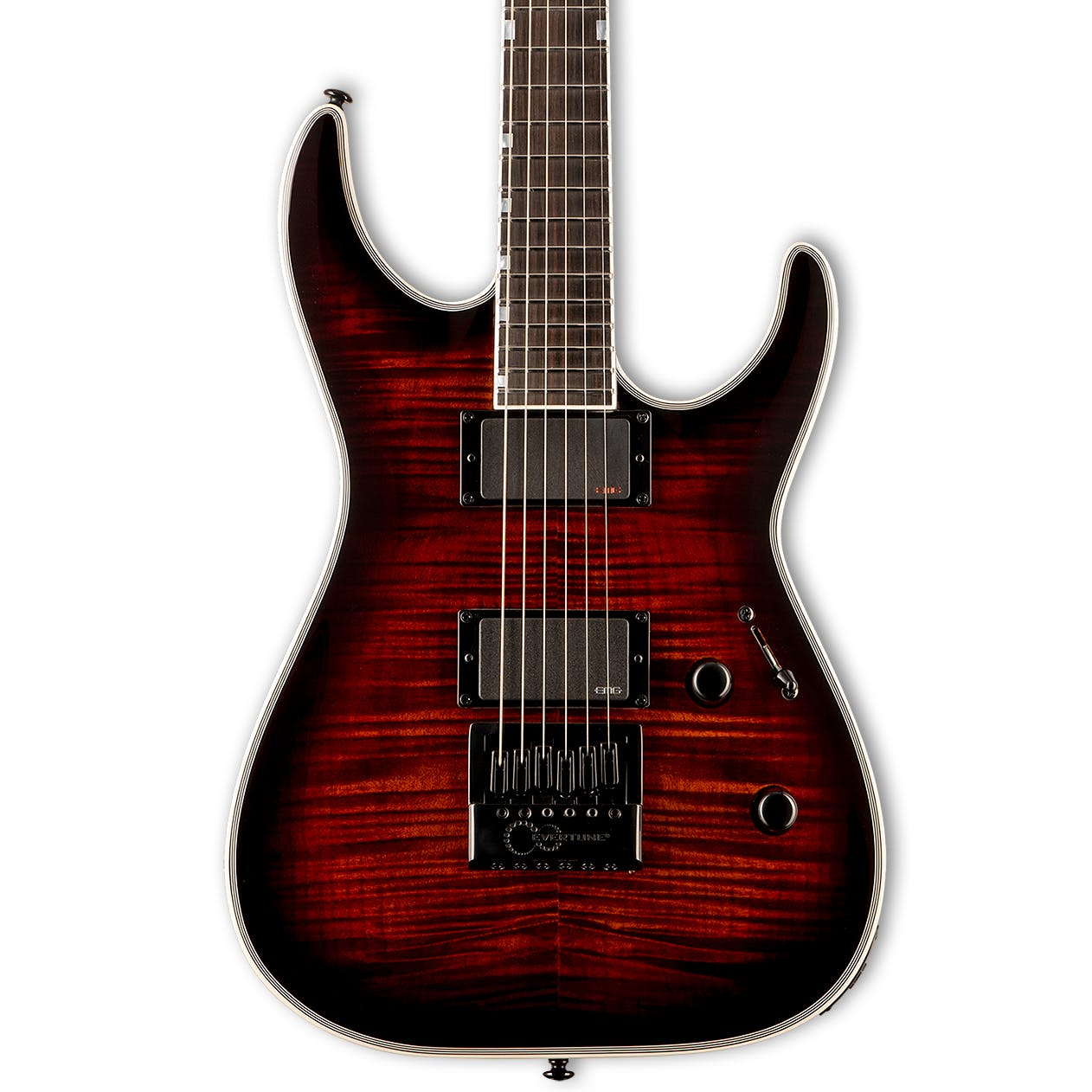 ESP LTD MH-1000 Evertune in Dark Brown Sunburst