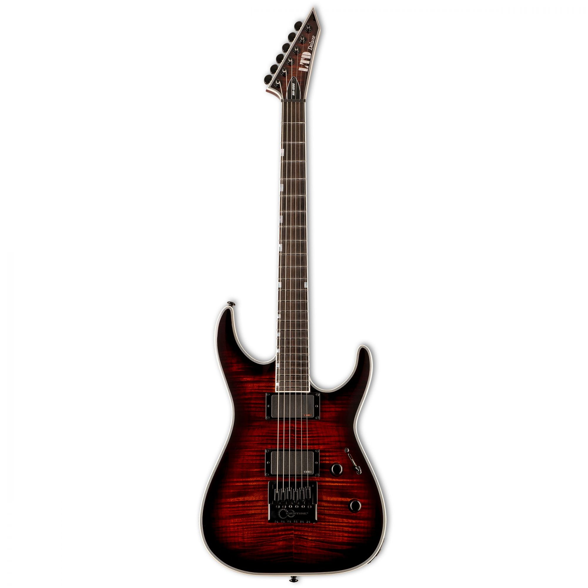 ESP LTD MH-1000 Evertune in Dark Brown Sunburst