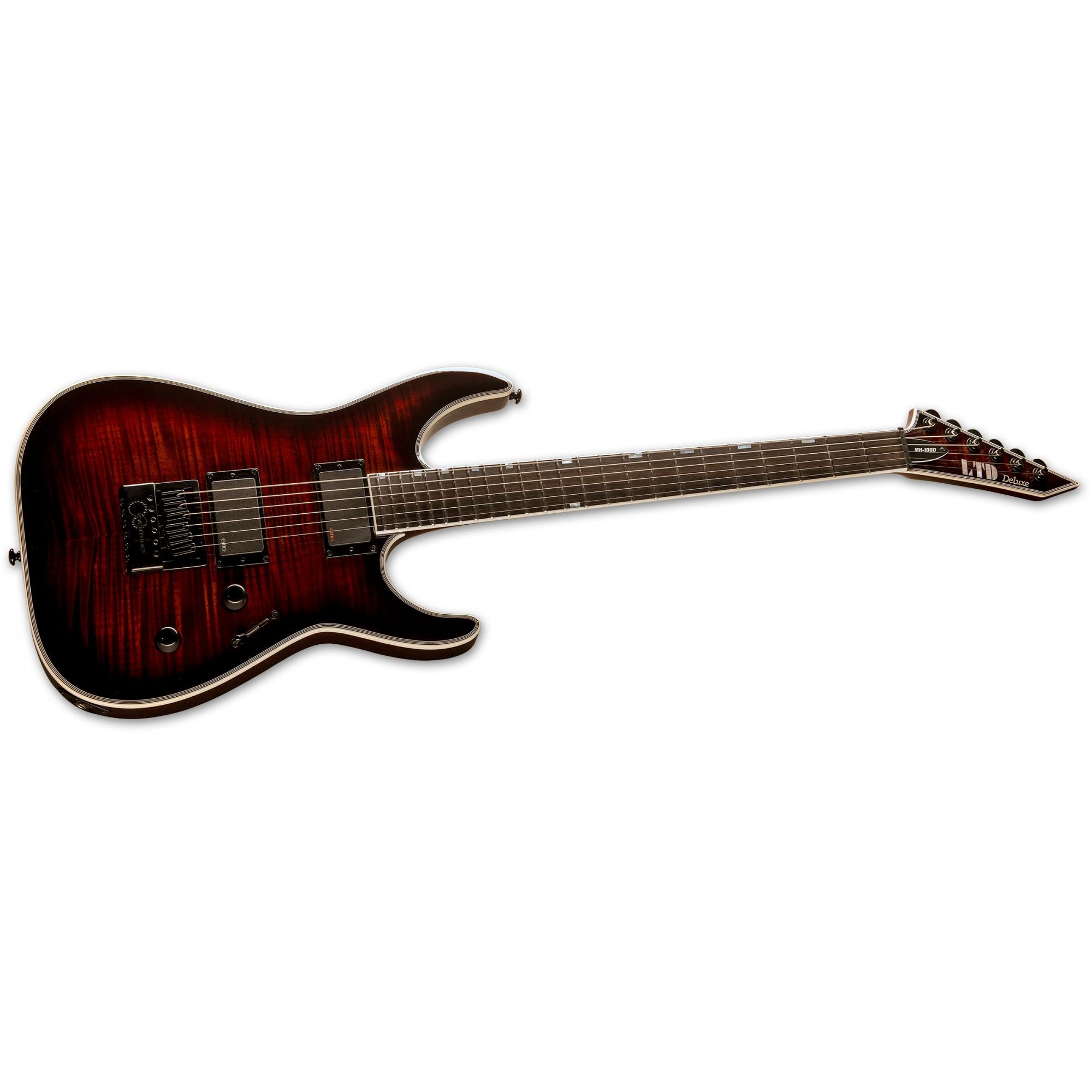ESP LTD MH-1000 Evertune in Dark Brown Sunburst