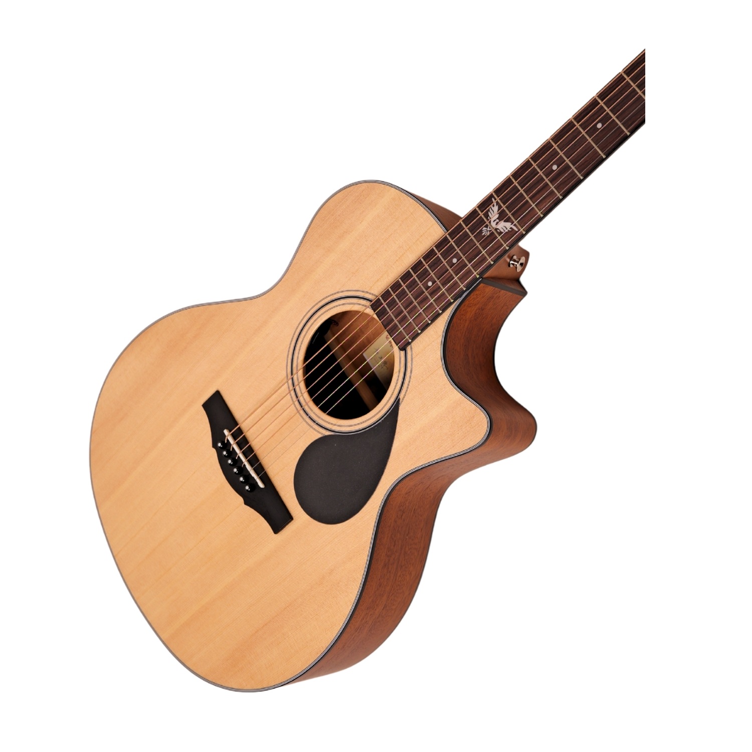 Kepma F0-BE Phoenix Series Solid Top with Fishman Sonitone Semi-Acoustic Guitar Natural online in India at johnsmusicin at the lowest price Online price in India