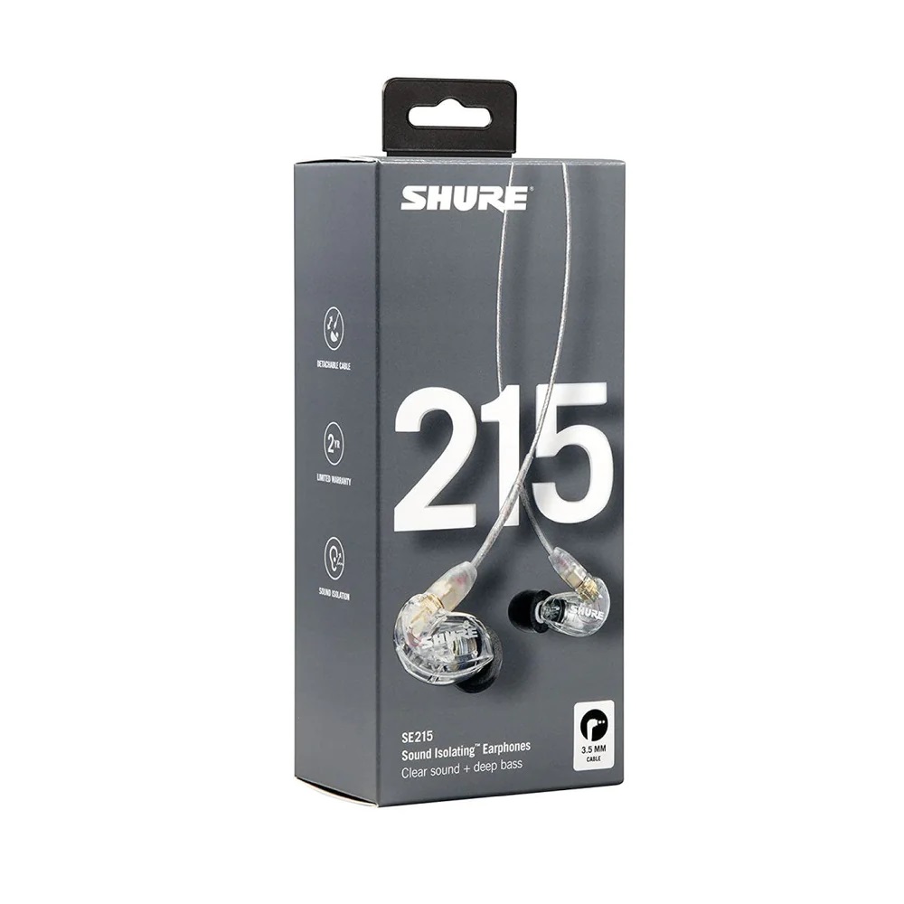 Shure SE215-CL Professional Sound Isolating Earphones Online price in India