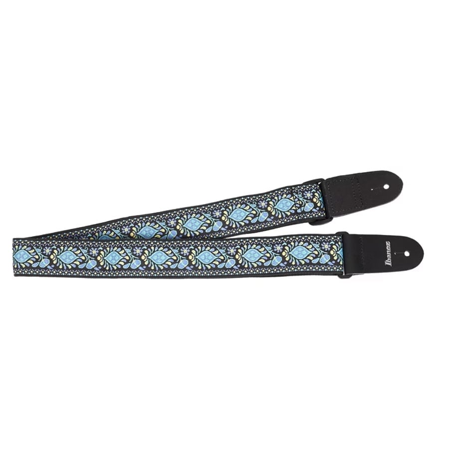 Ibanez GSV50 P1 Vintage Style Guitar Strap Light Blue online in India at johnsmusicin at the lowest price Online price in India