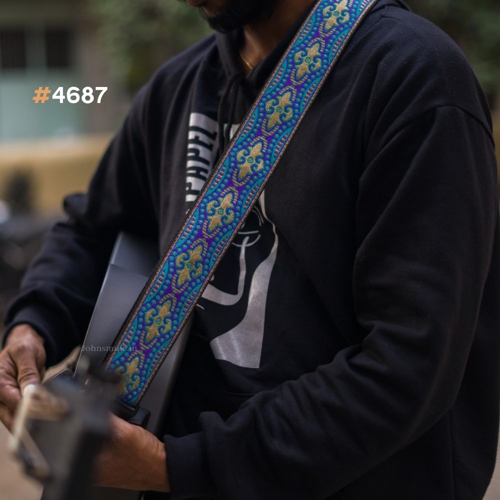 Ernie Ball 4687 Jacquard Strap Kashmir Moonrise Strap Online price in India