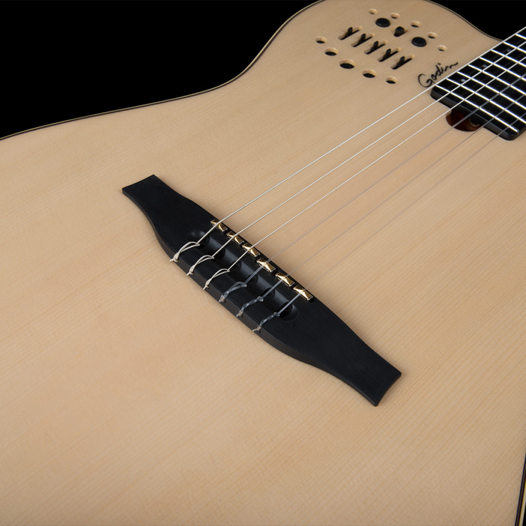 Godin Multiac Nylon String Natural HG Classical Acoustic Guitar