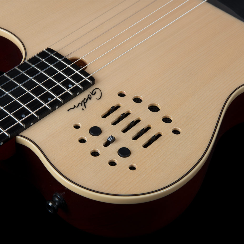 Godin Multiac Nylon String Natural HG Classical Acoustic Guitar