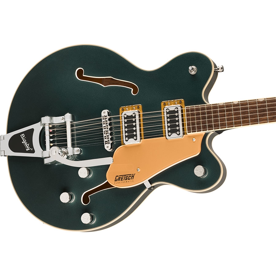 Gretsch G5622T Electromatic Center Block Double-Cut with Bigsby Laurel Fingerboard Electric Guitar Cadillac Green online in India at johnsmusicin at the lowest price Online price in India