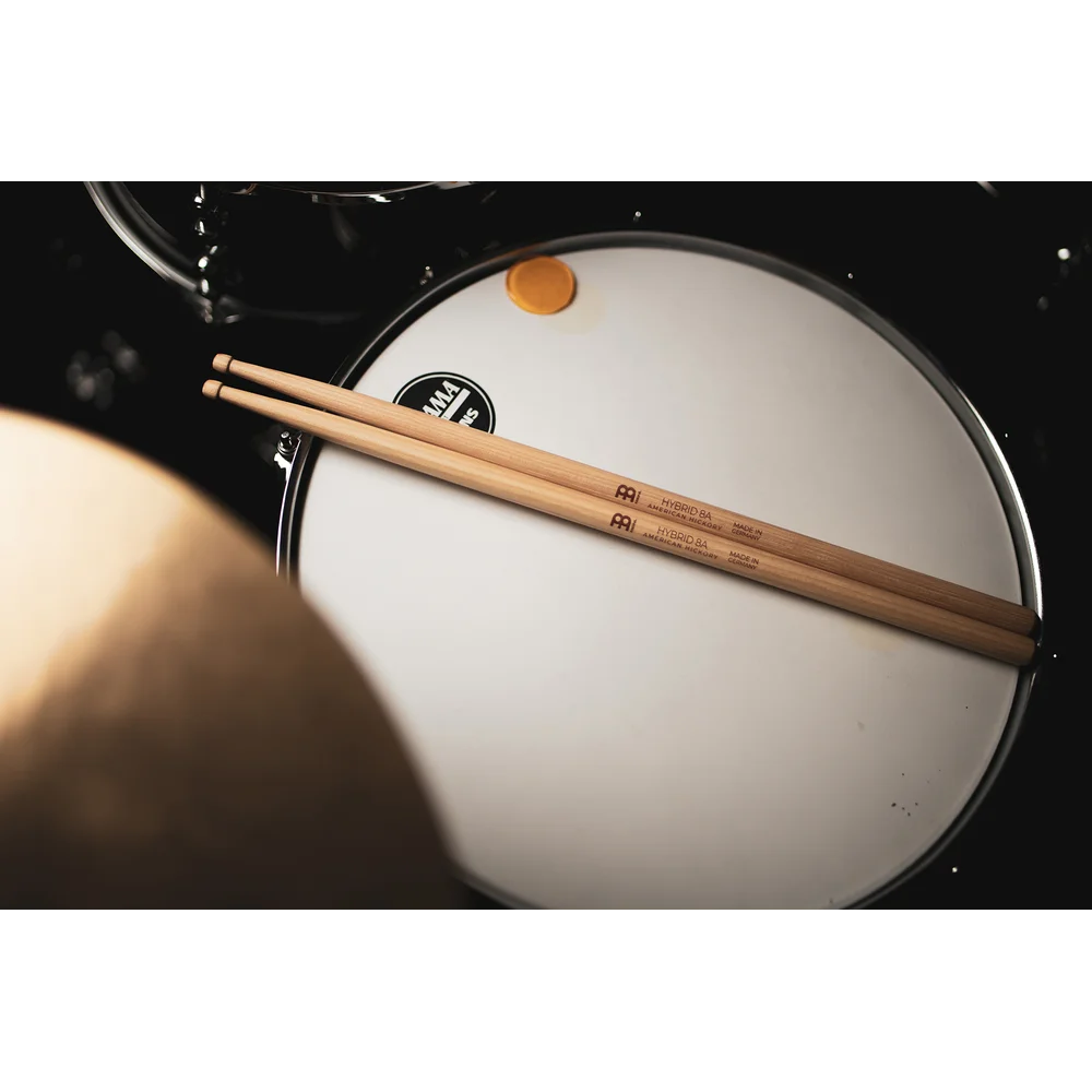 Meinl SB132 Hybrid Hickory Wood Tip Drumstick 8A online in India at johnsmusicin at the lowest price Online price in India
