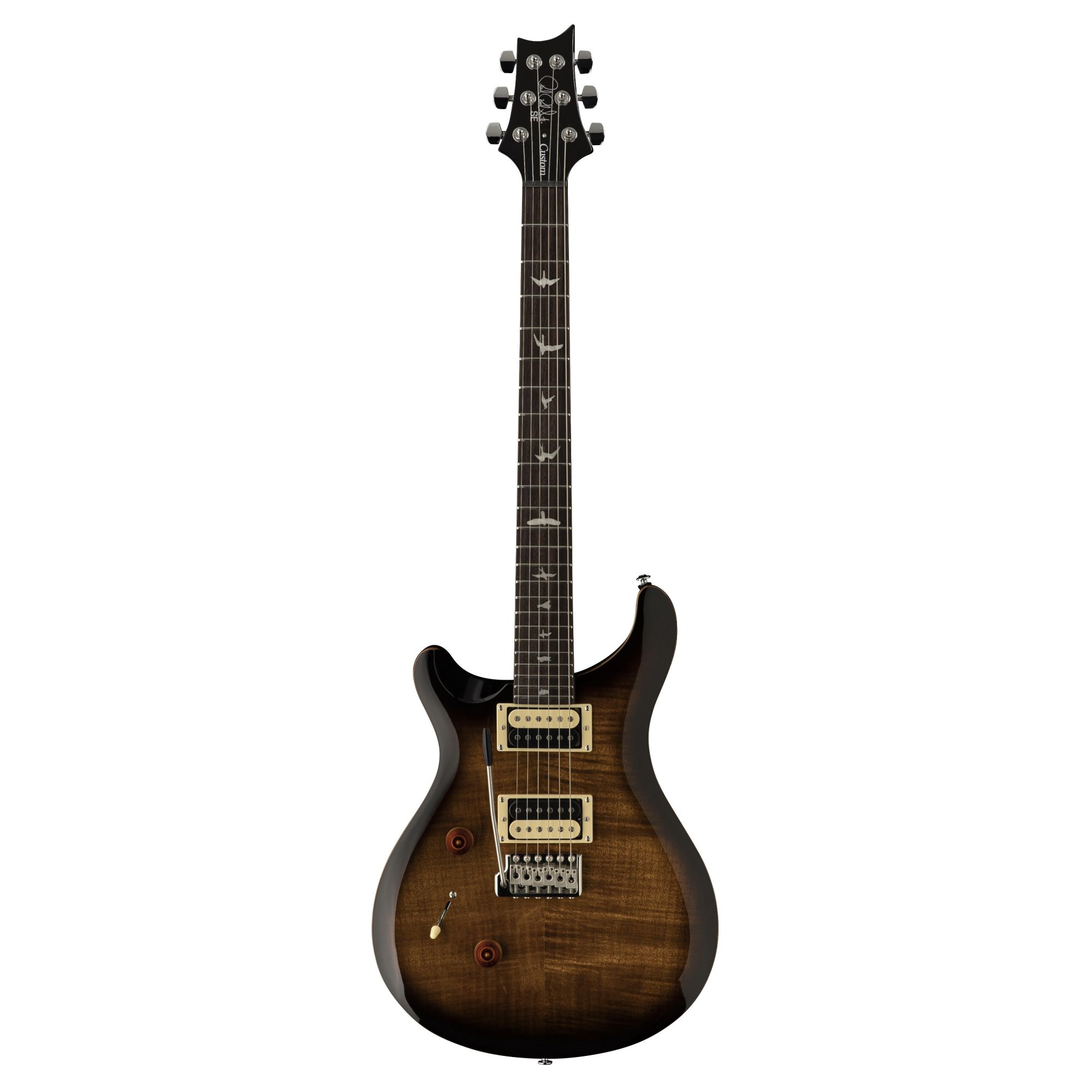 PRS Guitars SE Custom 24 LEFTY Electric Guitar Online Black Gold price in India