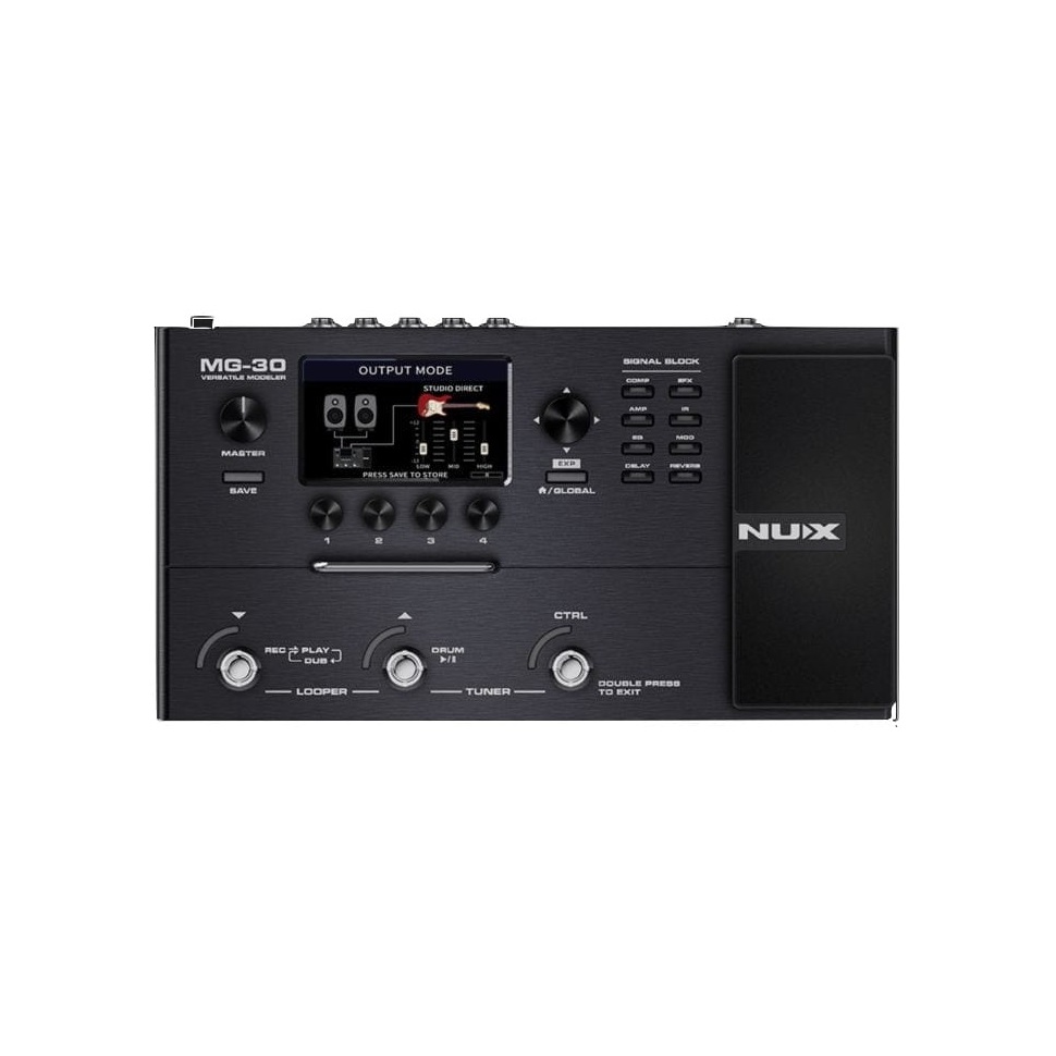 Nux MG 30 Guitar Multieffects Processor Online price in India