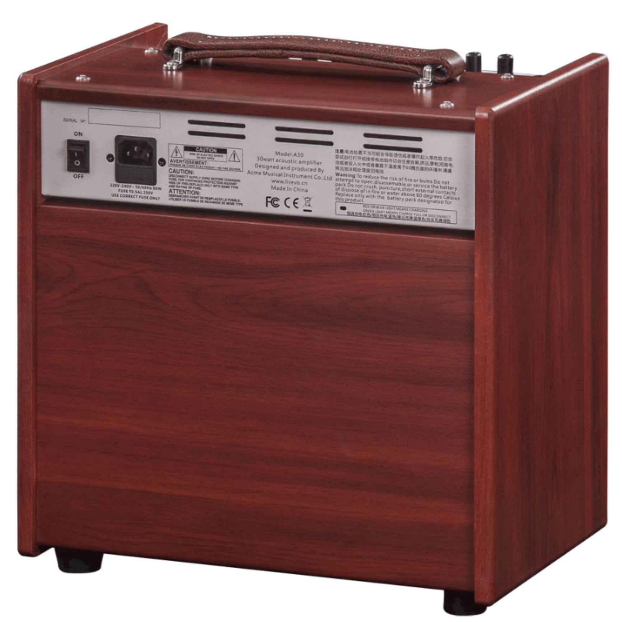 Lirevo A30 Acoustic Guitar Amplifier 30W online in India at johnsmusicin at the lowest price Online price in India