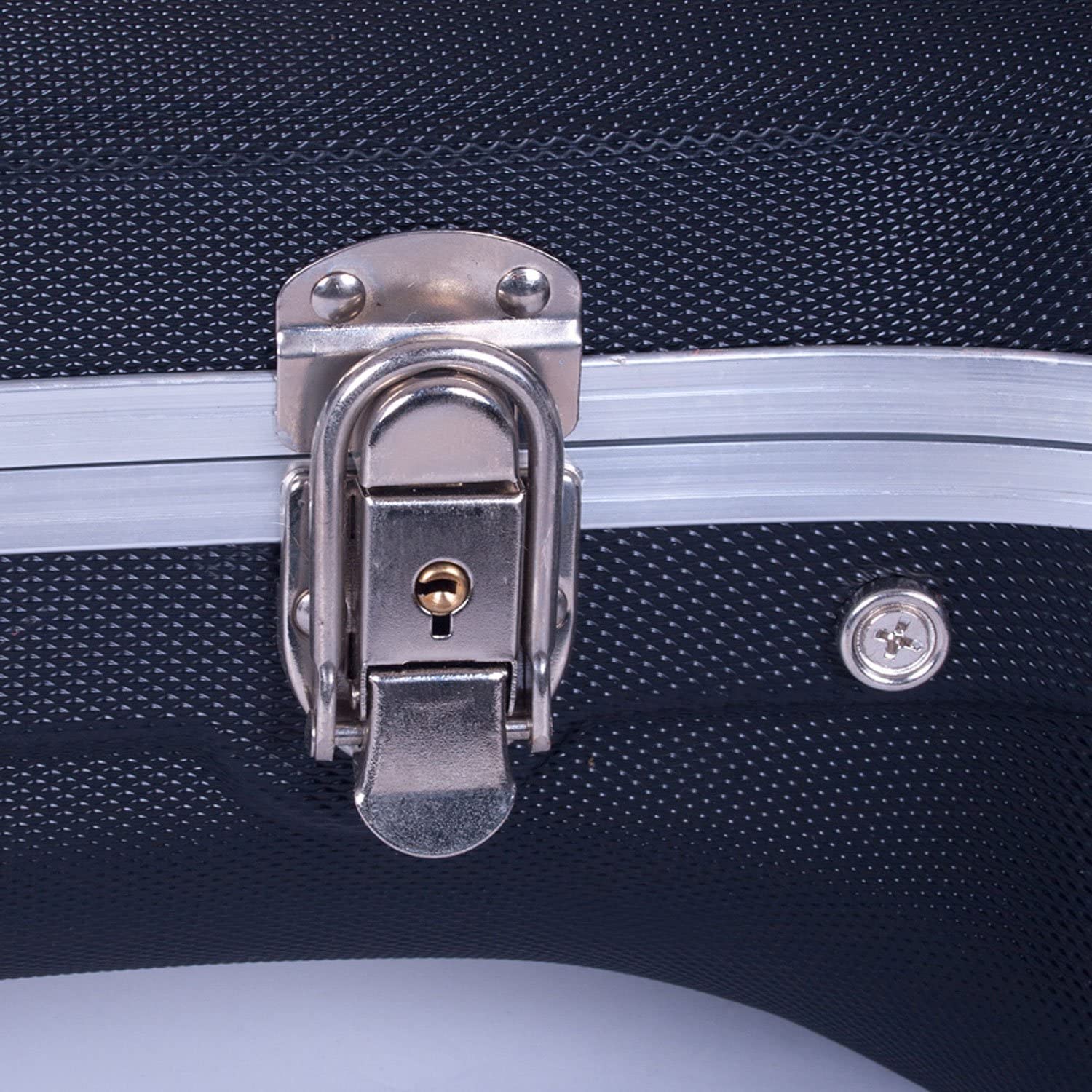 Crossrock CRA802DBK Abs Molded Dreadnought Acoustic Guitar Hard Case - Black