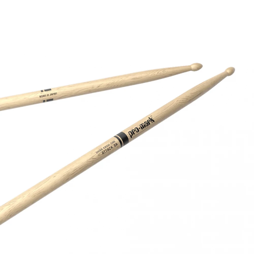 Image of ProMark PW5AW Classic Attack Drumsticks Shira Kashi Oak 5A Wood Tip